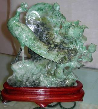 Jade carving