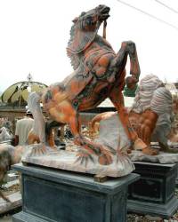 Marble Horse Carving photo